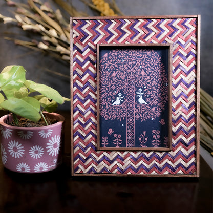 Bamboo Photo Frame (Multicolor)